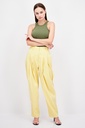 Pantalon plisado ingles tiro alto