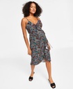 Vestido de tirantes con escote en v