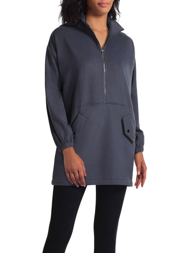 Jersey cuello alto y cremallera