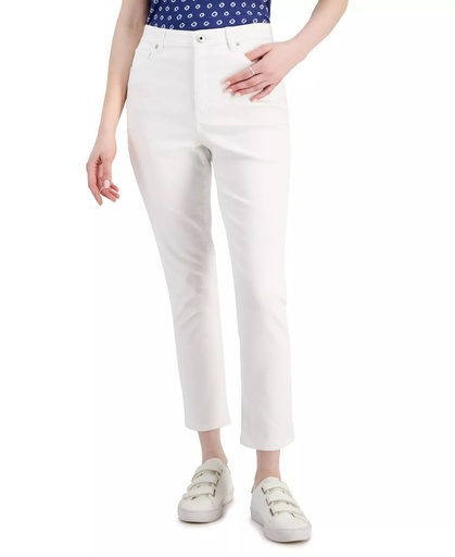 Jeans curvilíneo pierna recta