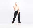 Pantalones de pierna recta sin cierres