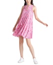 Vestido con estampado de flores
