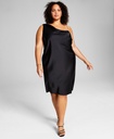 Vestido con escote asimétrico