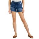 Shorts de dobladillo desgastado