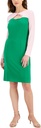 Vestido con cuello anudado