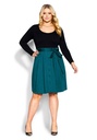 Vestido de falda con botones Uptown