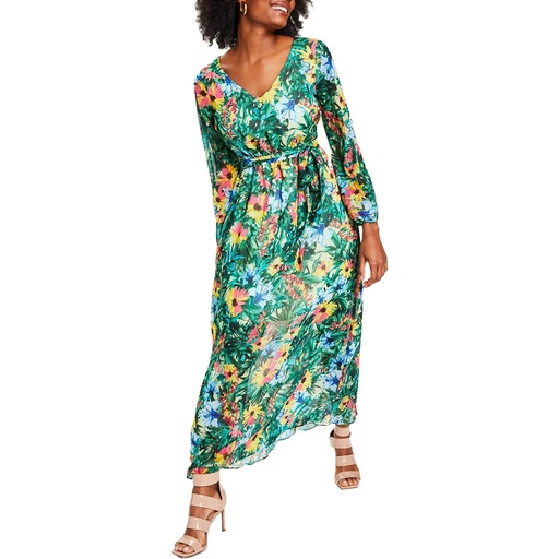 Vestido con estampado floral