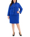 Traje de chaqueta con cuello de ala
