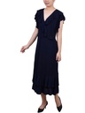 Vestido midi con volantes (copia)