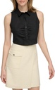 Blusa abotonada con fruncido