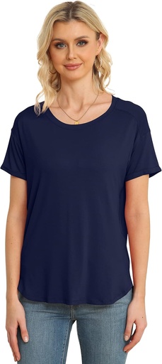 Blusa de mangas cortas