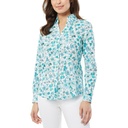 Camisera con estampado floral
