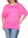 Blusa de punto con mangas Dolman