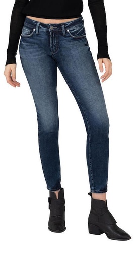 Jeans skinny de tiro medio Elyse