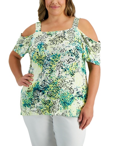 Blusa clásica con estampado ténue (copia)