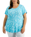 Blusa clásica con estampado Seaf