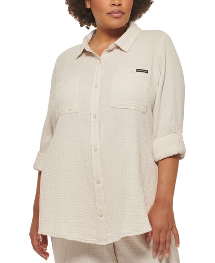 Blusa con cierre de botones