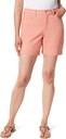Shorts de mezclilla corte cónico