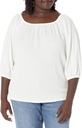 Blusa con hombros caidos