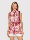 Blusa de chiffon floral