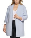 Blazer abierto sin cuello
