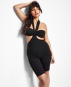 Romper con escote halter y bandeau