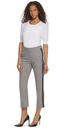 Pantalón de pierna recta acuadros