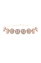 Collar con halo redondo