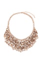 Collar babero con multiples cuentas