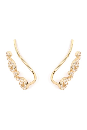 [1780027] Aretes de oruga con cristales (copia)