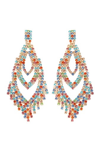 [1780039] Aretes con flecos en capas