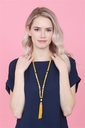 Collar de borla Rondelle