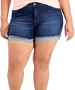 Shorts con dobladillo doble