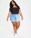 Shorts con dobladillo deshilachado (copia)