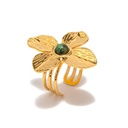 Anillo ajustable de maxi flor