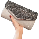 Clutch elegante con pedrería