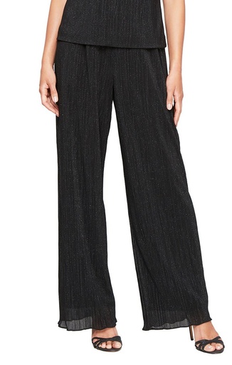 Pantalón de gasa brillante