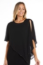Blusa con ribete de diamantes