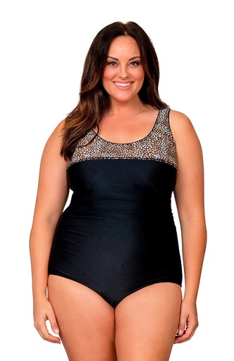 Calzoneta con bloque animal print