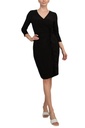 Vestido drapeado con volantes (copia)