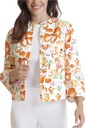 Blazer con estampado floral