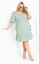 Vestido con cinturón Ariya