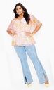 Blusa con hombros descubiertos Adelina