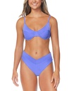 Bottom Bikini texturizado con cintura en V