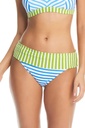 Bottom Bikini plegable a rayas