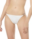 Bottom bikini con ribete de cadena