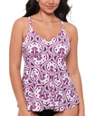 Top tankini con cuello en V Tiletale