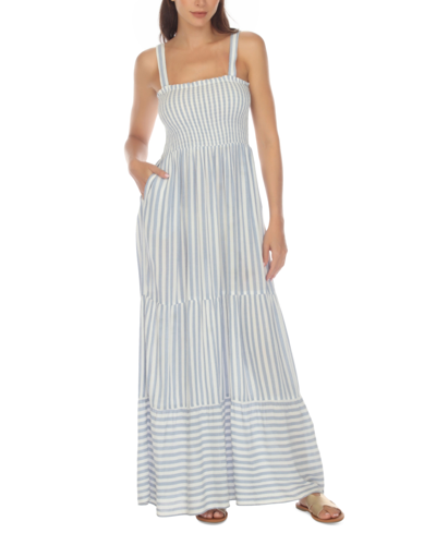 Vestido de playa escalonado
