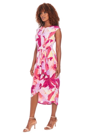 Vestido con escote de cerradura Tess