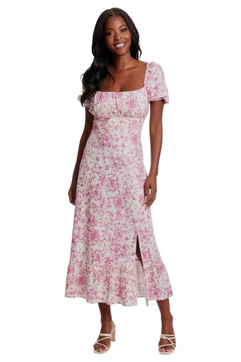 Vestido Maxi con manga corta